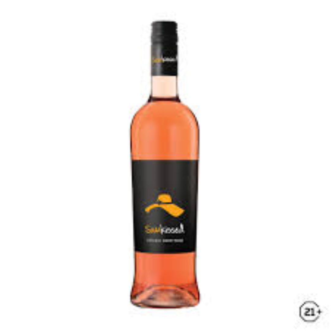 SUNKISSED NATURAL SWEET ROSE 750ML